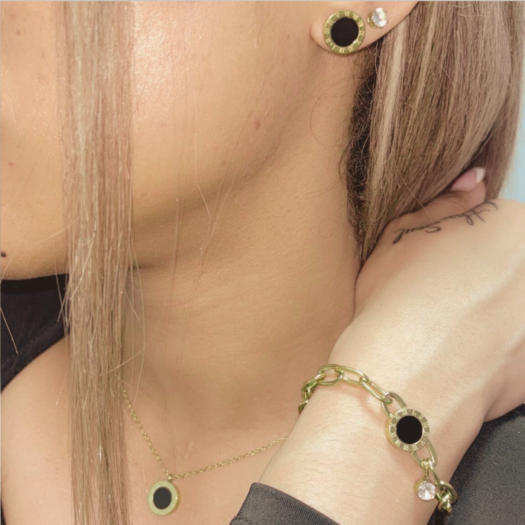 Numeral Gold Bracelet