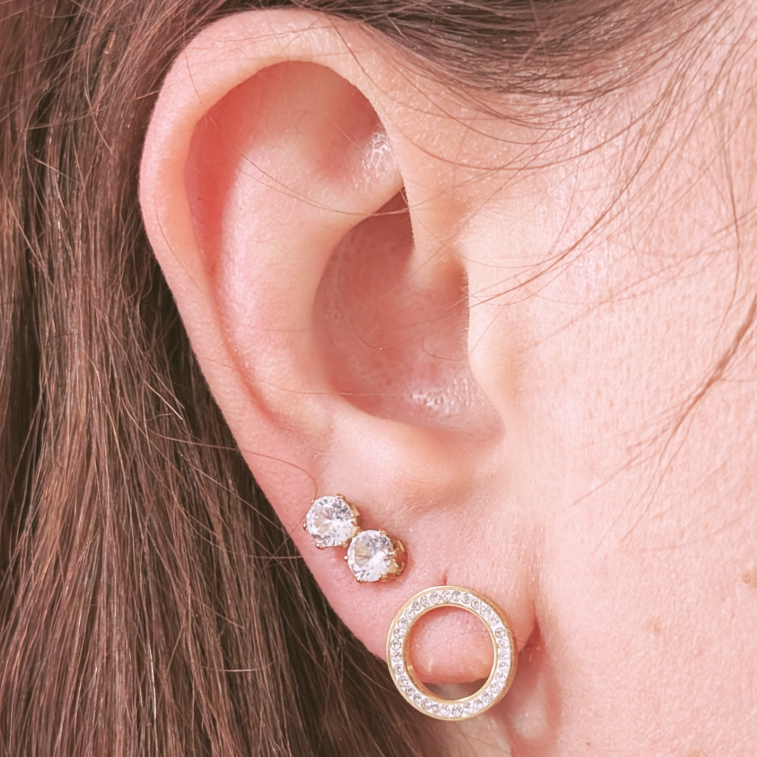 Celestia Circle Earrings