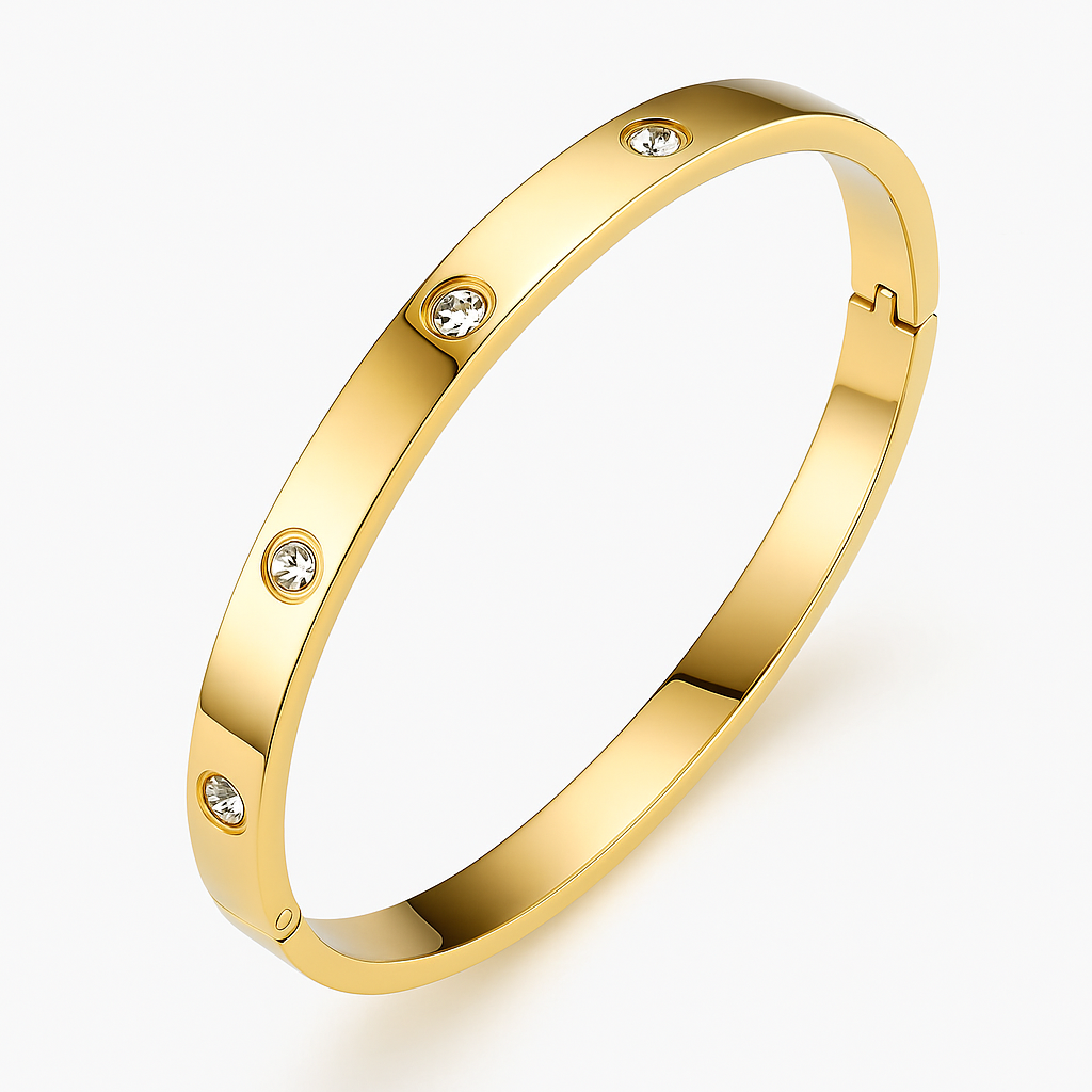 The Luxe Lock Bangle
