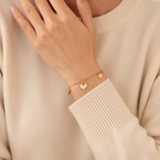 Luna Heart Bracelet